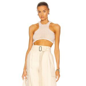 Aisling Camps Cloud Bra Top in White Translucent